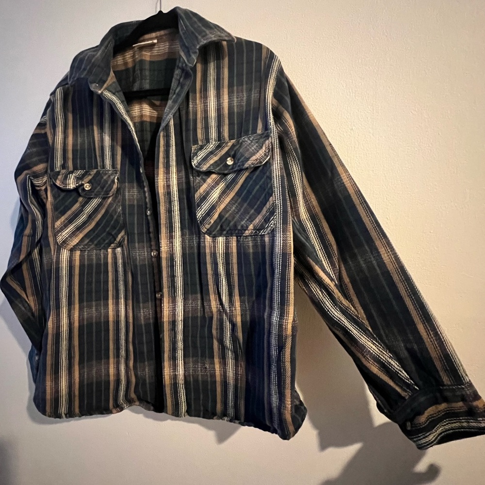 Vintage Five Brothers Flannel - Picture 1 of 8